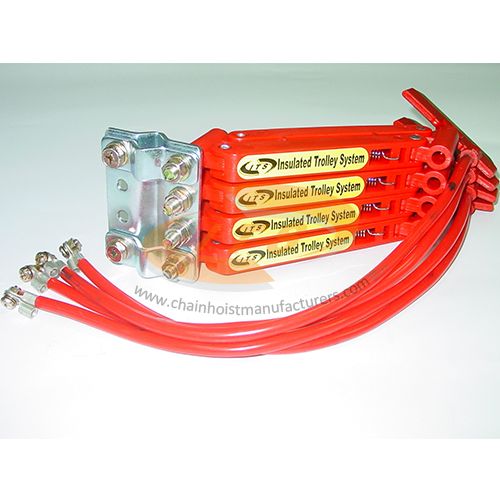 4 Pole Insulated Conductor Current Collector